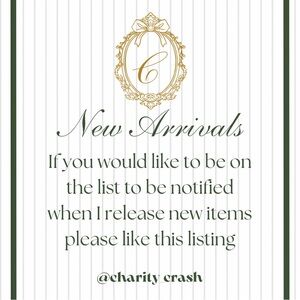 N E W  A R R I V A L S